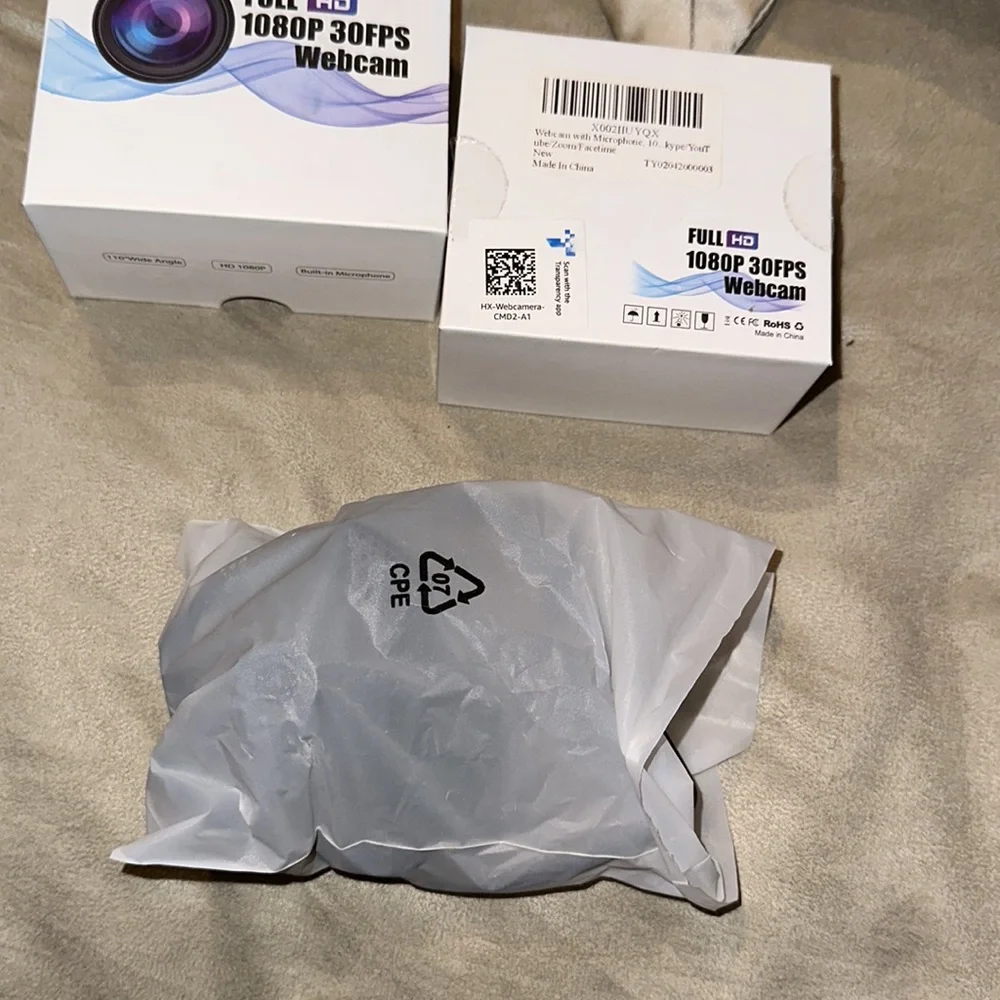 Webcam Full HD 1080P 30FPS New in Box Never Used
